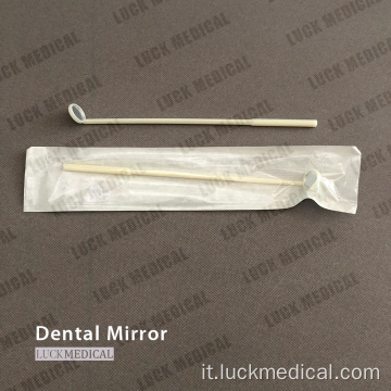 Uso endodontico specchio orale usa e getta